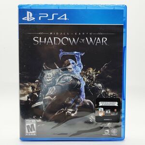 Middle Earth: Shadow of War Sony Playstation PS4 2017 Video Game Brand New